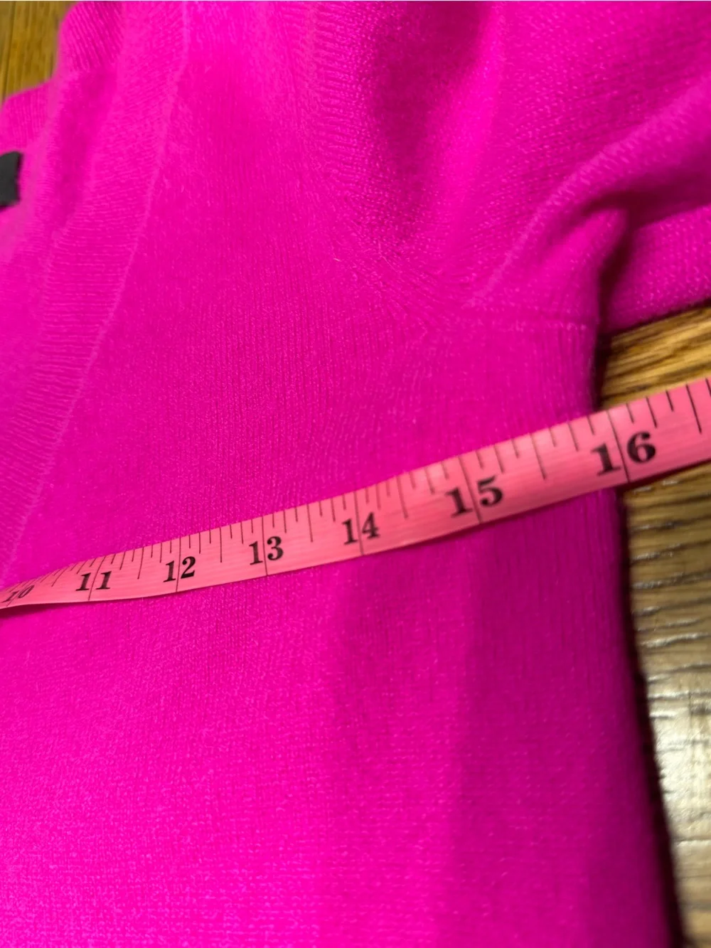 J Crew Italian Cashmere Lightweight Fuchsia Sweater- S/M